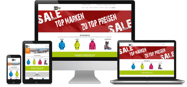 Webshop Sportpete